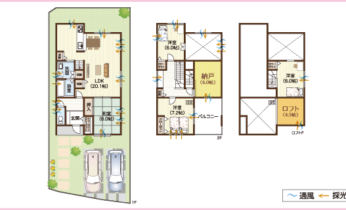 吹抜のあるプラン