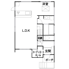 間取り図 1階