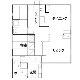 間取り図 1階