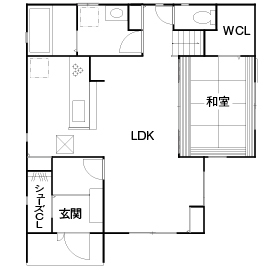 間取り図 1階