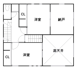 間取り図 2階