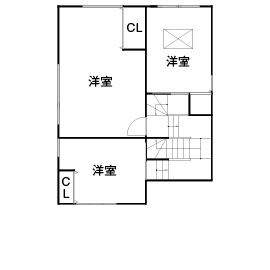 間取り図 2階