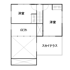 間取り図 2階