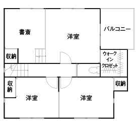 間取り図 2階