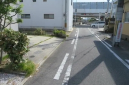 前面道路
