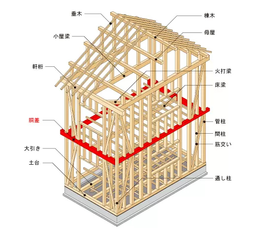 胴差