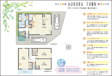 アローラタウン千代田台2工区12号地参考プラン