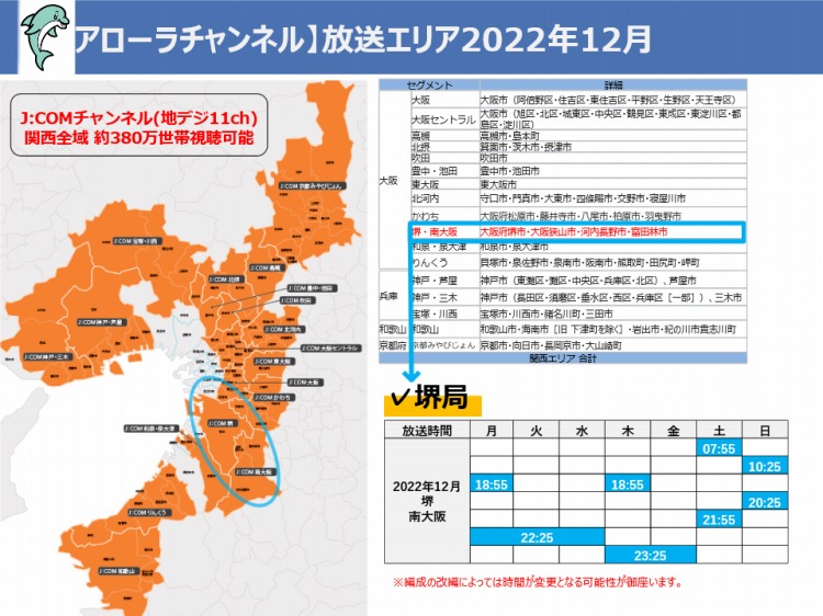J:COMチャンネル 第4弾『アローラチャンネル』は新規分譲地とショールームをご紹介！！